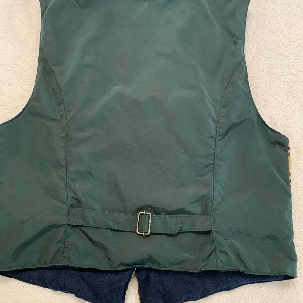 Faconnable Button Down Vest Size Small - image 3